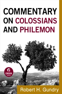 Commentary on Colossians and Philemon_cover