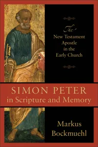 Simon Peter in Scripture and Memory_cover