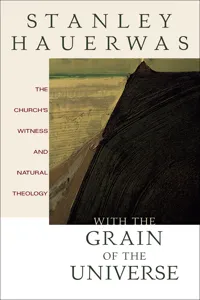 With the Grain of the Universe_cover