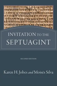 Invitation to the Septuagint_cover