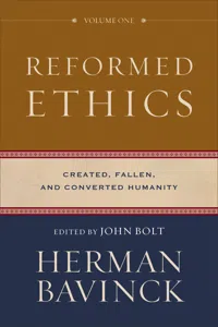 Reformed Ethics : Volume 1_cover