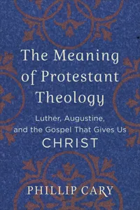 The Meaning of Protestant Theology_cover