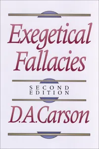 Exegetical Fallacies_cover