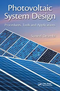 Photovoltaic System Design_cover