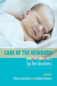 Care of the Newborn by Ten Teachers_cover