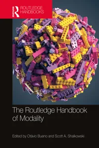 The Routledge Handbook of Modality_cover