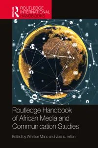 Routledge Handbook of African Media and Communication Studies_cover