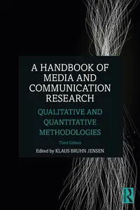 A Handbook of Media and Communication Research_cover