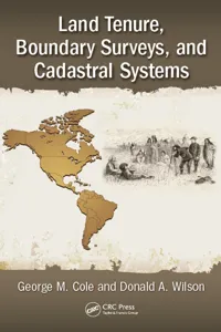 Land Tenure, Boundary Surveys, and Cadastral Systems_cover