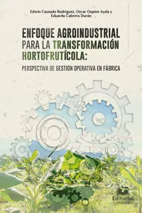 Enfoque agroindustrial para la transformación hortofrutícola: perspectiva de gestión operativa en fábrica_cover