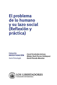 El problema de lo humano y su lazo social_cover