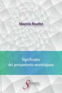 Significados del pensamiento novohispano_cover