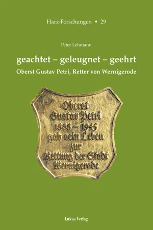 geachtet – geleugnet – geehrt