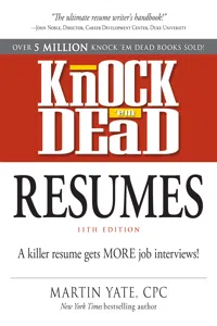 Knock Em Dead Resumes 11th edition_cover