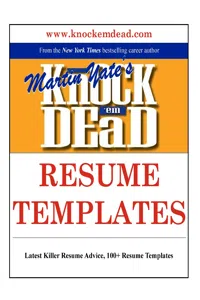 Knock Em Dead Resume Templates_cover