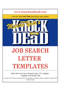 Knock Em Dead Job Search Letter Templates_cover