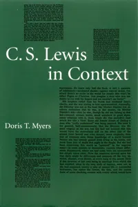 C. S. Lewis in Context_cover