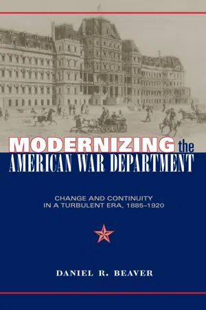 Modernizing the American War Department