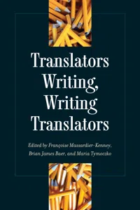 Translators Writing, Writing Translators_cover