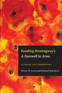 Reading Hemingway's Farewell to Arms_cover