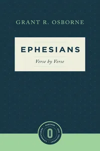Ephesians Verse by Verse_cover