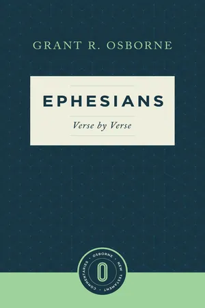 Ephesians Verse by Verse (Osborne New Testament Commentaries)