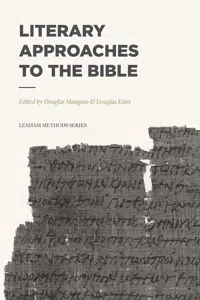 Literary Approaches to the Bible_cover