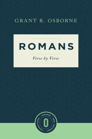 Romans Verse by Verse (Osborne New Testament Commentaries)