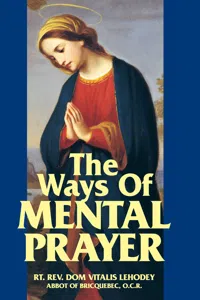 The Ways of Mental Prayer_cover