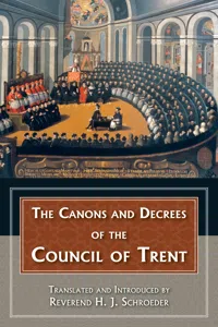 The Canons and Decrees of the Council of Trent_cover