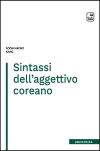 Sintassi dell'aggettivo coreano_cover