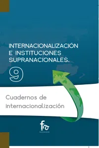 INTERNACIONALIZACIÓN E INSTITUCIONES SUPRANACIONALES_cover