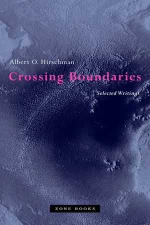 Crossing Boundaries