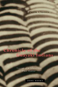 Chronicle of the Guayaki Indians_cover