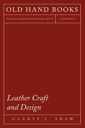 Leather Craft and Design
