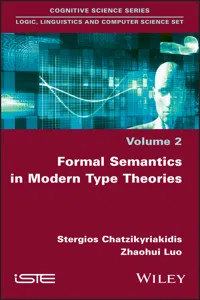 Formal Semantics in Modern Type Theories_cover