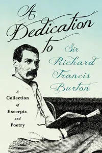 A Dedication to Sir Richard Francis Burton_cover