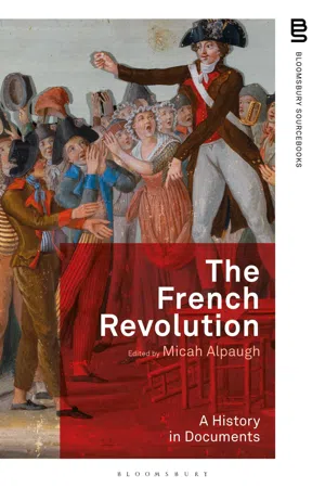 The French Revolution: A History in Documents