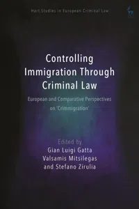 Controlling Immigration Through Criminal Law_cover