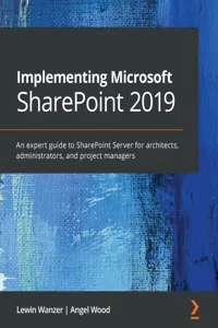 Implementing Microsoft SharePoint 2019_cover