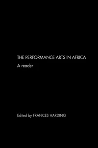 The Performance Arts in Africa_cover