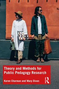 Theory and Methods for Public Pedagogy Research_cover