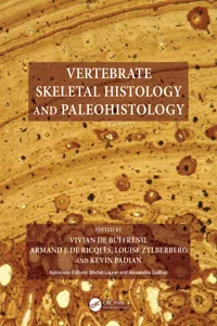 Vertebrate Skeletal Histology and Paleohistology_cover