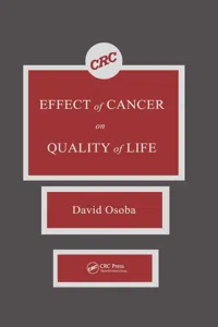 Effect of Cancer On Quality of Life_cover