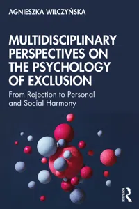 Multidisciplinary Perspectives on the Psychology of Exclusion_cover