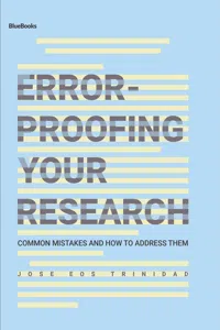 Error-Proofing Your Research_cover