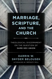 Marriage, Scripture, and the Church_cover
