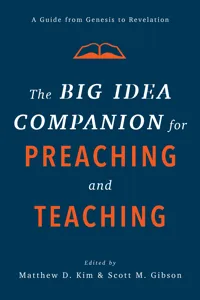 The Big Idea Companion for Preaching and Teaching_cover