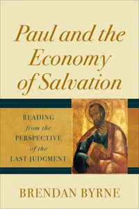 Paul and the Economy of Salvation_cover