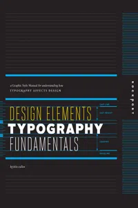 Design Elements, Typography Fundamentals_cover